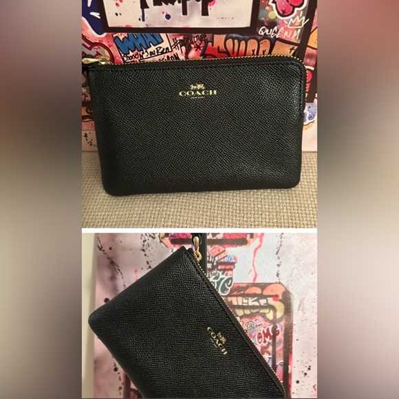 Coach primrose color pebbled leather wristlet. NWT perfect for summer & all year - Picture 8 of 8